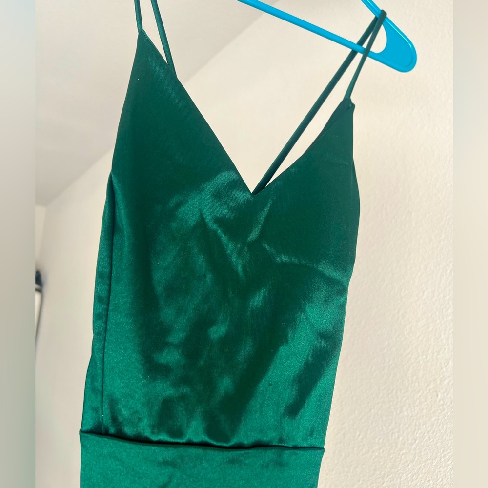 Green dress